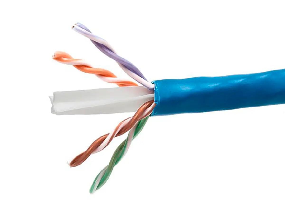 Cat6 Ethernet Bulk Cable 1000 Feet Blue L503