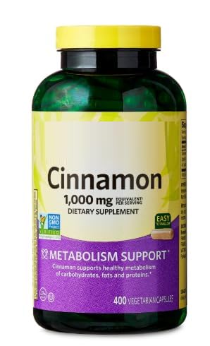 Cinnamon 1,000 mg Vegetarian Capsules V9185