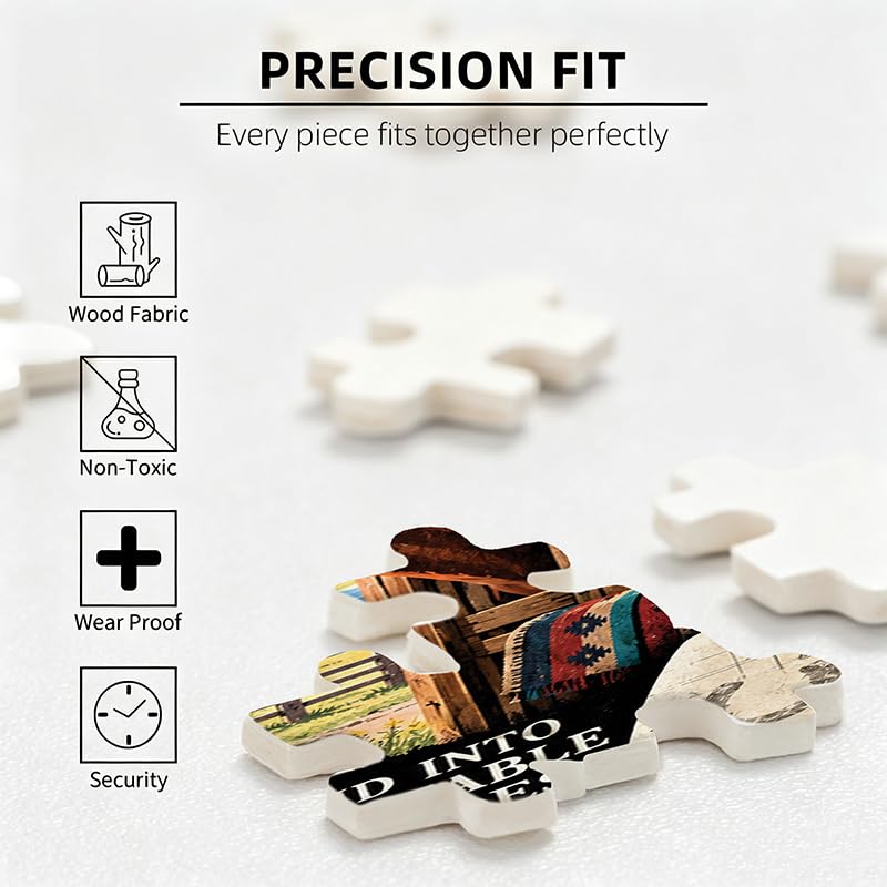 1000 Pieces Wooden Jigsaw Puzzle L276888