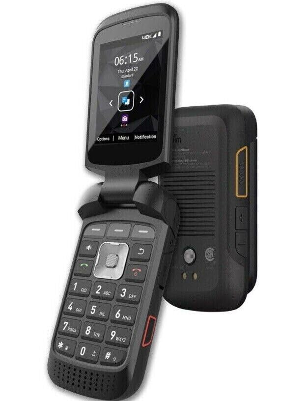 Black Rugged Flip Cellphone R744029