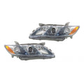 Toyota Camry Hybrid Headlight Unit 2007-2009 Pair Driver and Passenger Side Replacement L5070