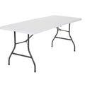 6 Foot Folding Table White O511