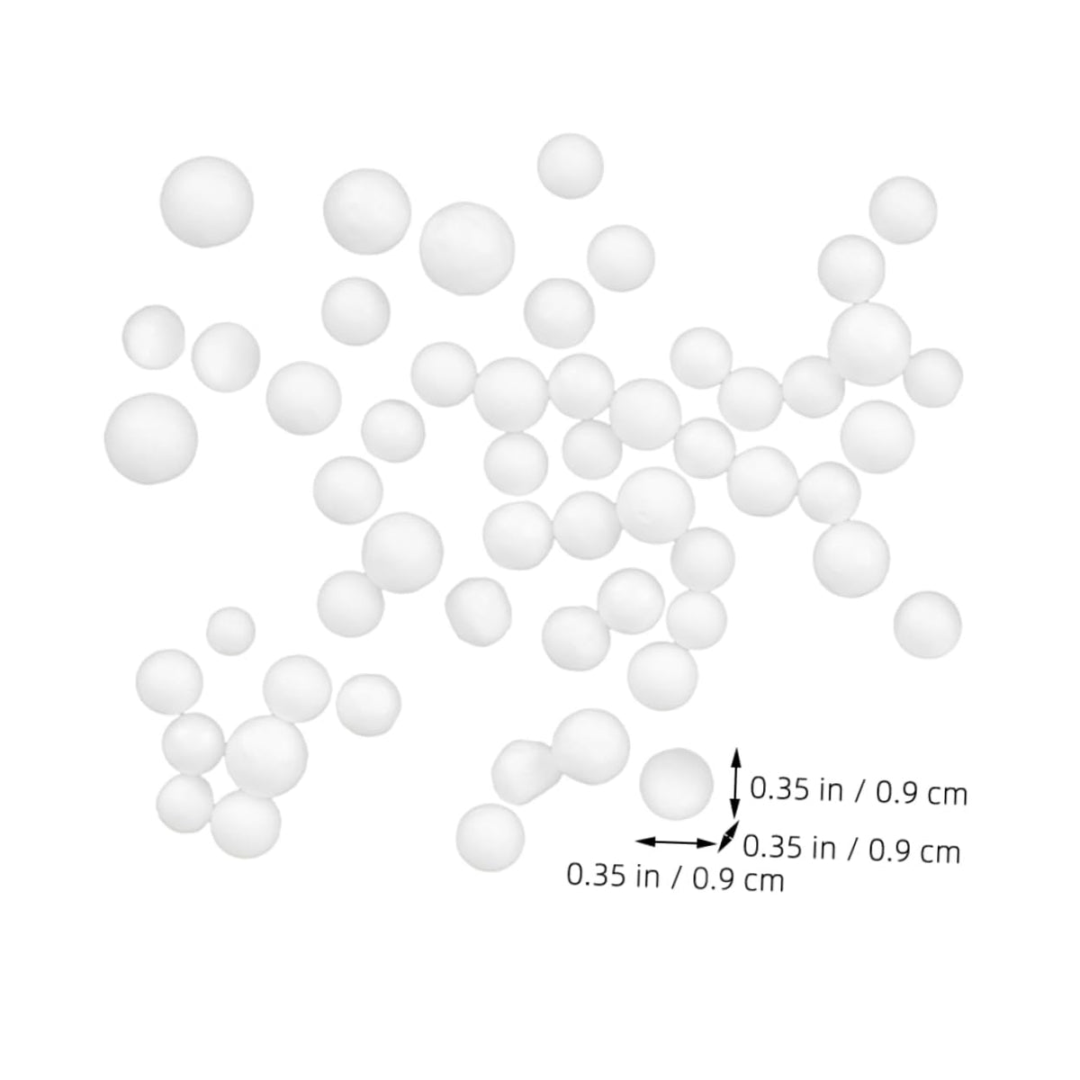 White Soft Foam Stuffing E2963