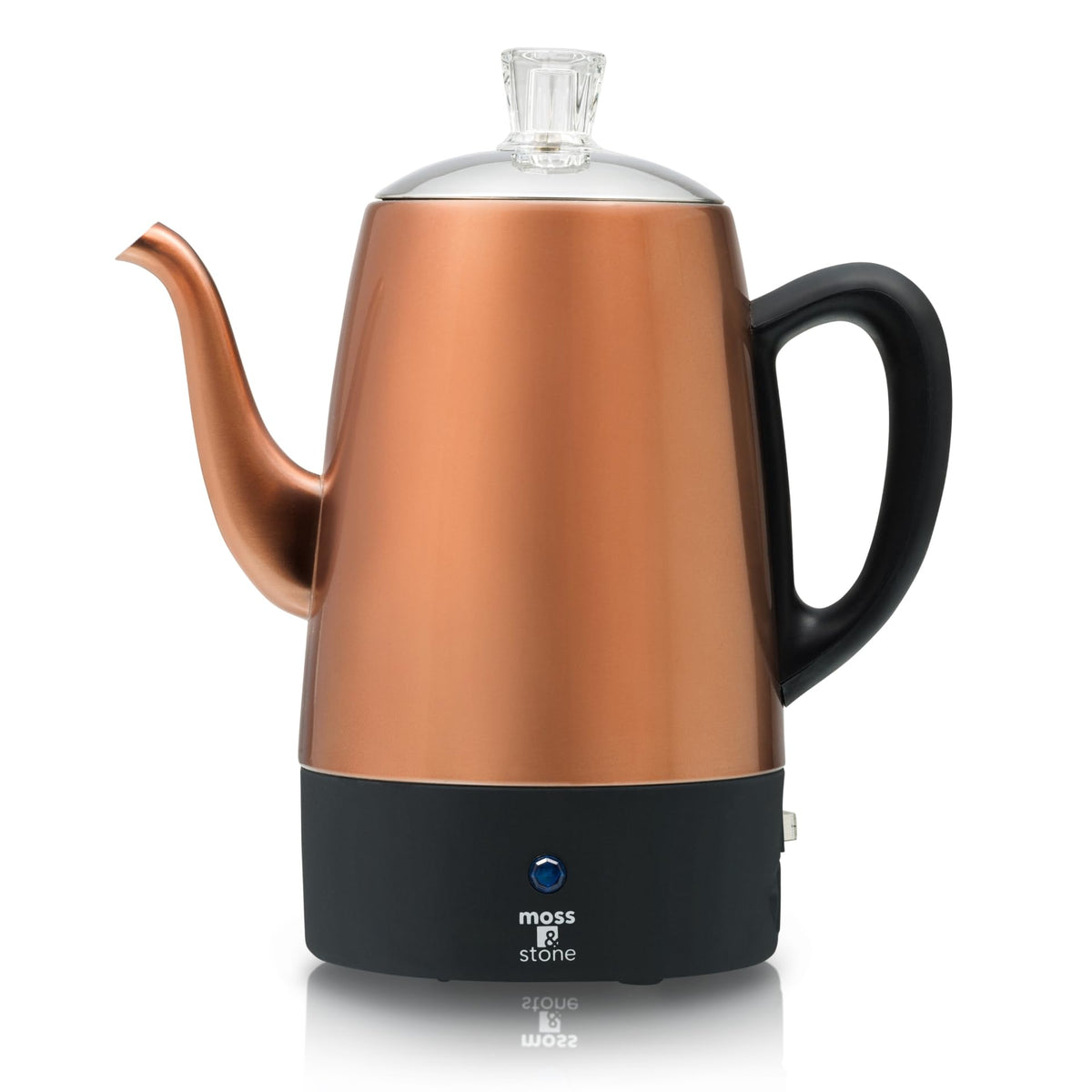 10 Cup Copper Electric Percolator Coffee Pot Z696