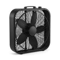 20 Inch 3 Speeds Black Box Fan with Steel Frame Q103