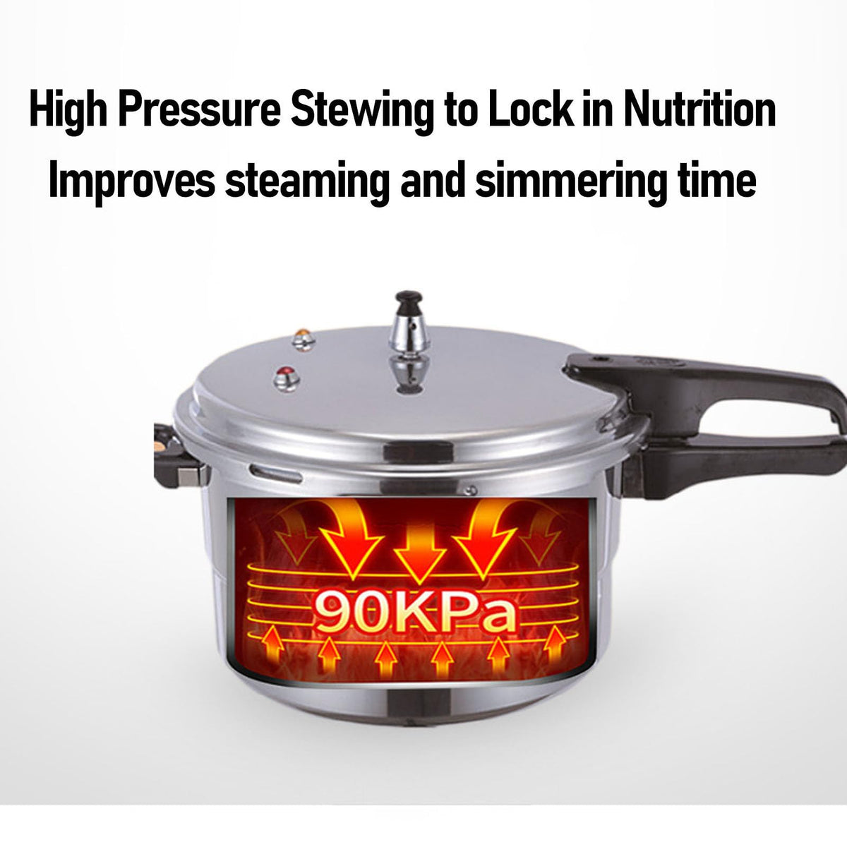 Aluminum Alloy Pressure Cooker, 18CM/3L I37612