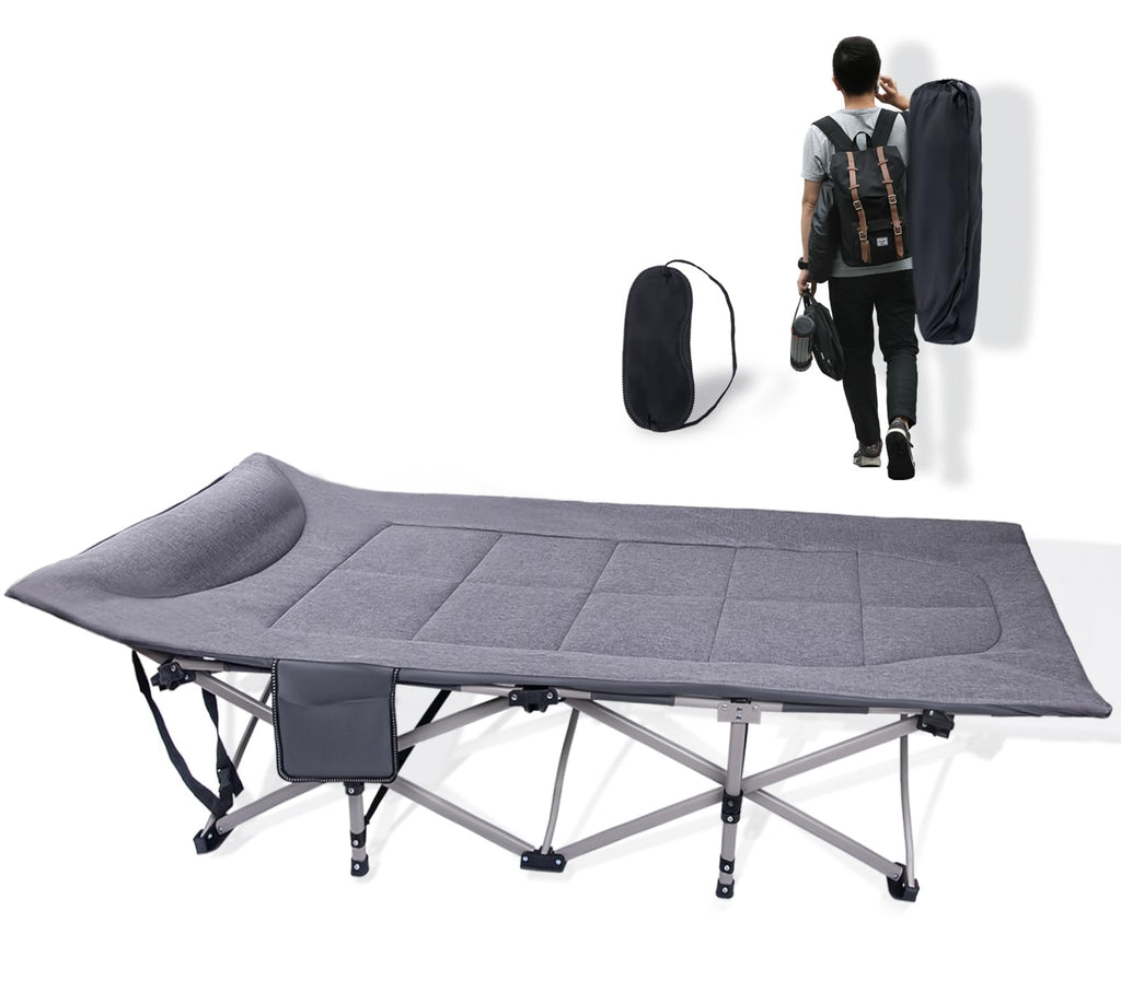 Folding Camping Cot with Carry Bag W11966