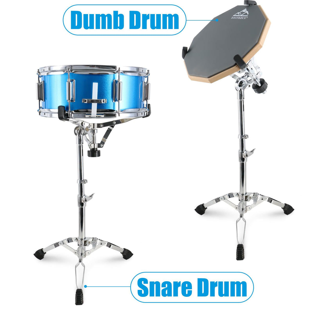 Height Adjustable Double Braced Snare Drum Stand W98088