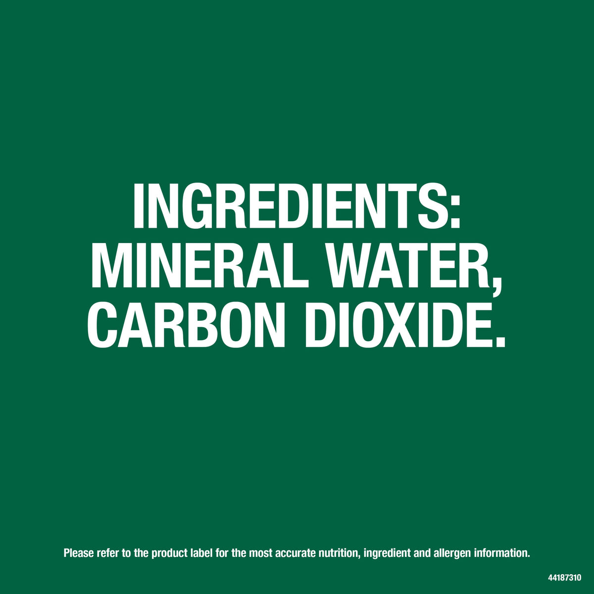 Carbonated Mineral Water Plastic Bottles 16.9 Fl Oz Pack of 24 A1193