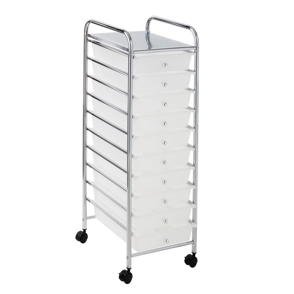 10 Drawer Rolling Craft Cart B575815