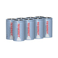 D Rechargeable Batteries 10000mAh NiMH 8-Pack C7014