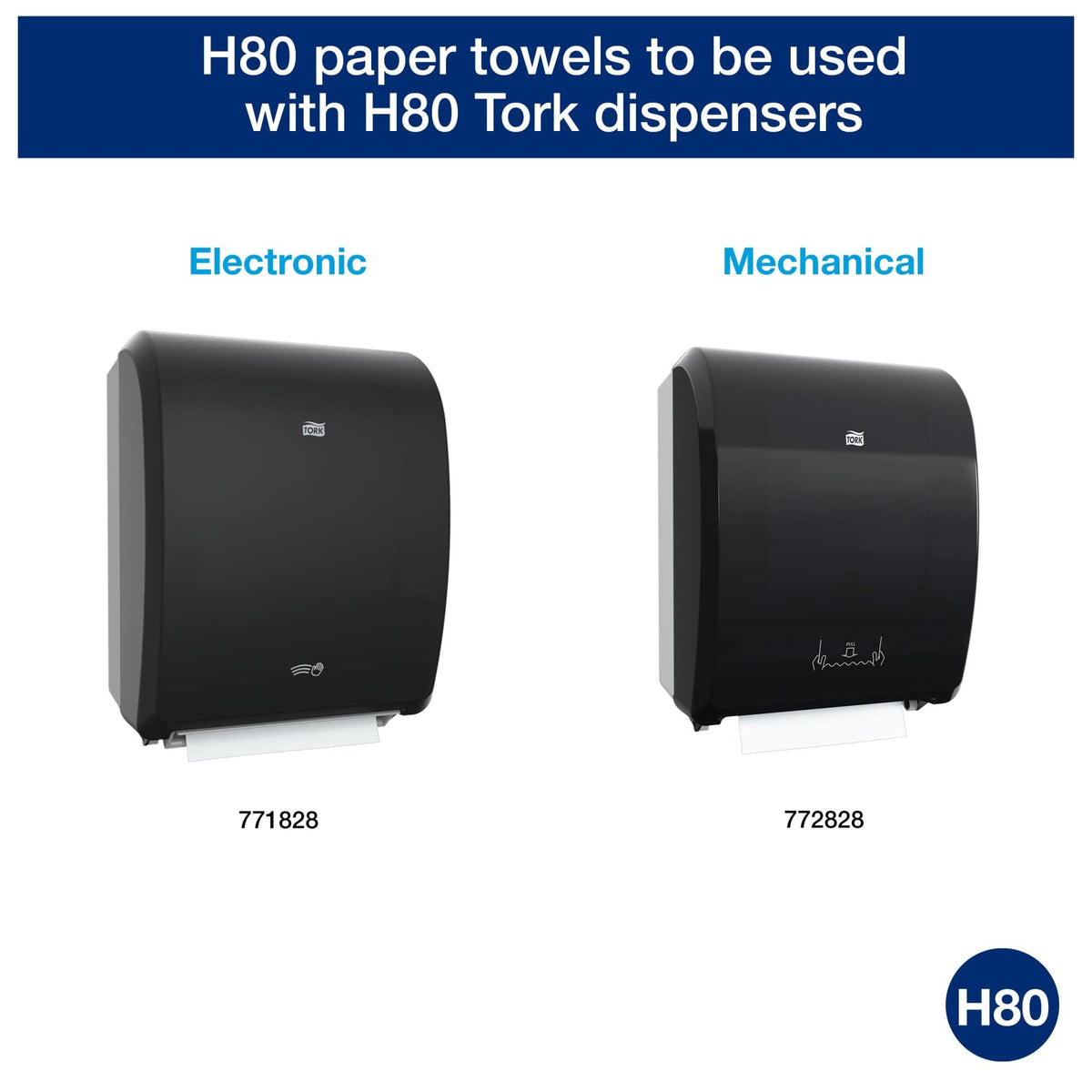 White Roll Hand Towel 6 Rolls K37613
