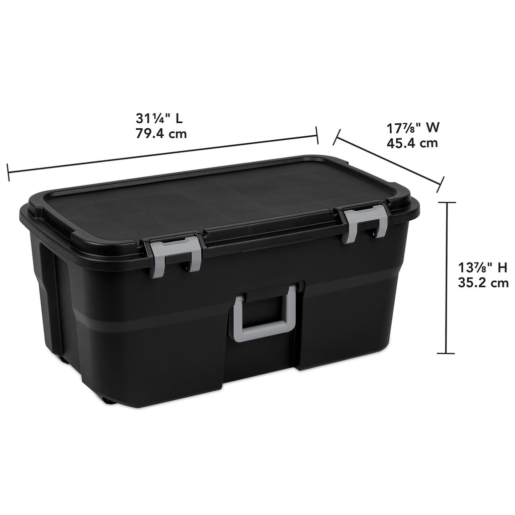 Wheeled Utility Container with Lid 22 Gallon L956554