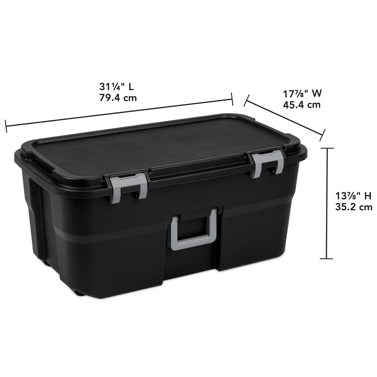 Wheeled Utility Container with Lid 22 Gallon L956554