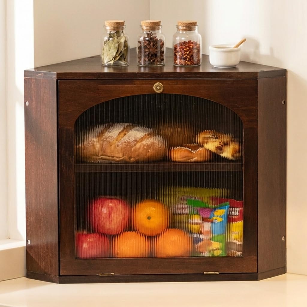 Wood Bread Box C469