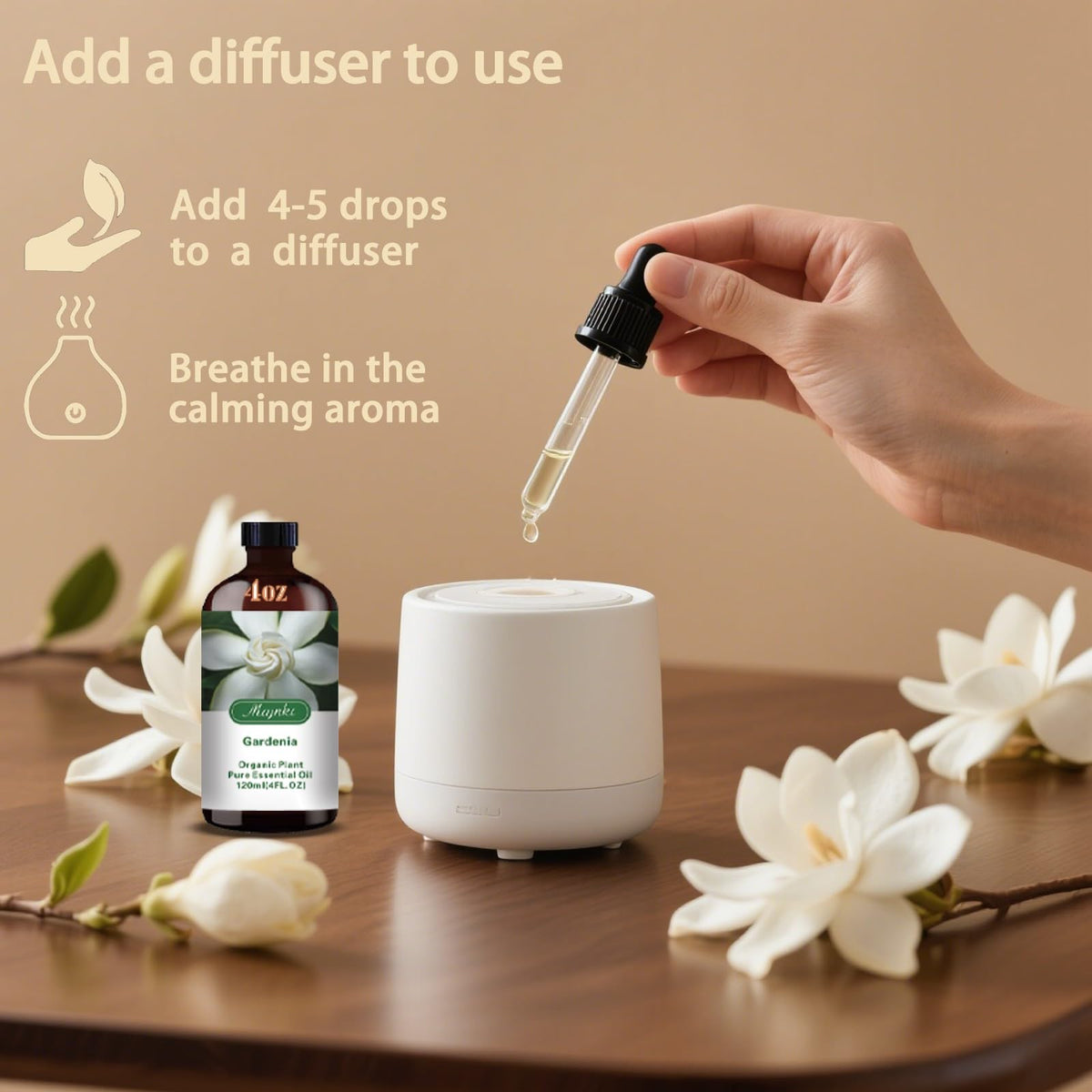 Lavender & Gardenia 16oz & 4oz Diffuser Set Z183