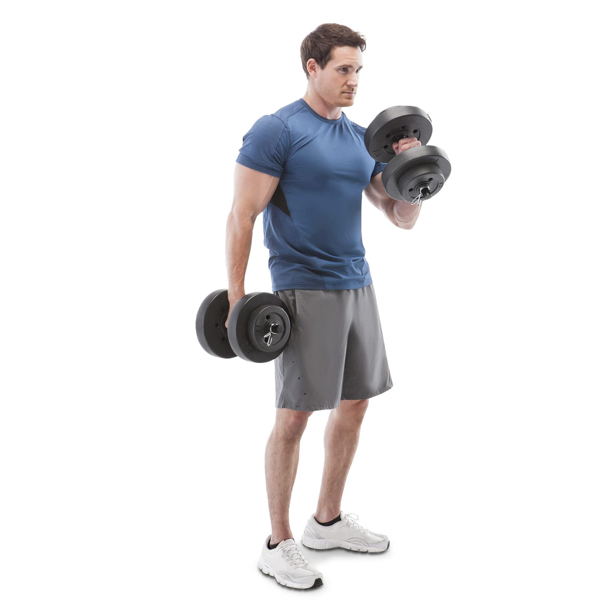 40 lbs Adjustable Dumbbell Set Y983708