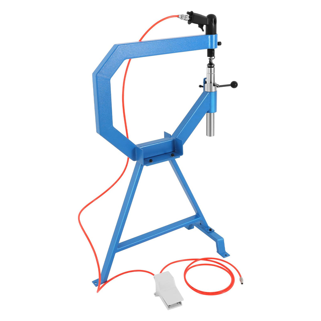 Pneumatic Planishing Hammer with 1" 2" 3" Anvils Dies and Foot Pedal A4555