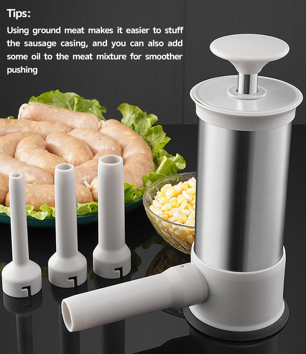 Vertical Stainless Steel Sausage Stuffer 2.2LBS B430279