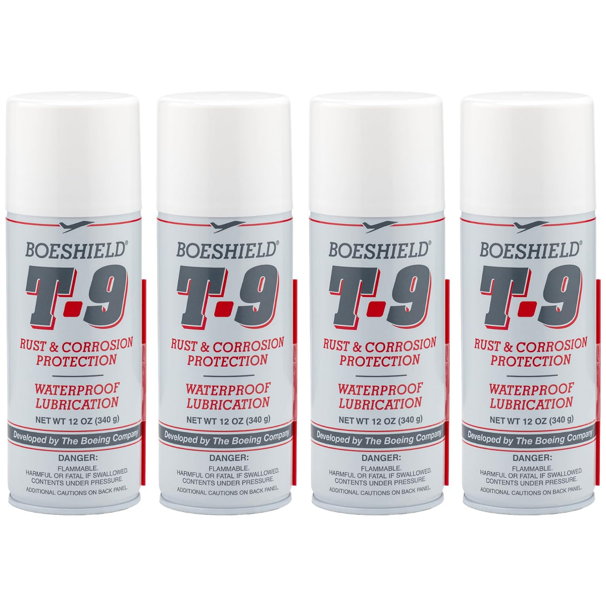 Waterproof Wax-Based Lubricant & Corrosion Inhibitor, 12 oz Aerosol, Pack of 4 G675