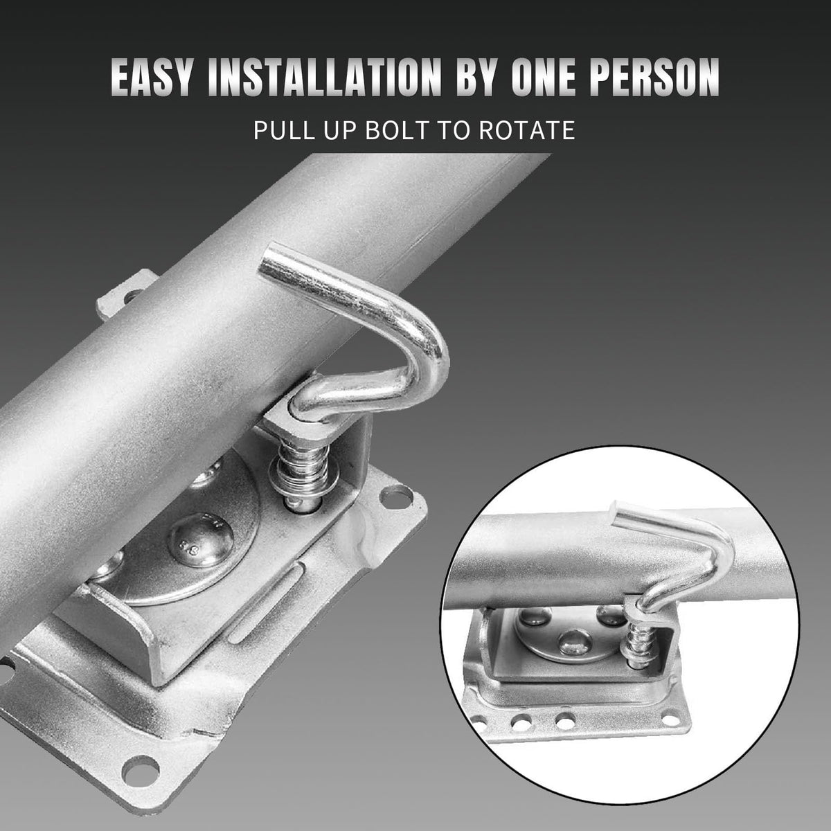Boat Trailer Jack with Single Wheel, 1000 Lbs. Capacity Q2169
