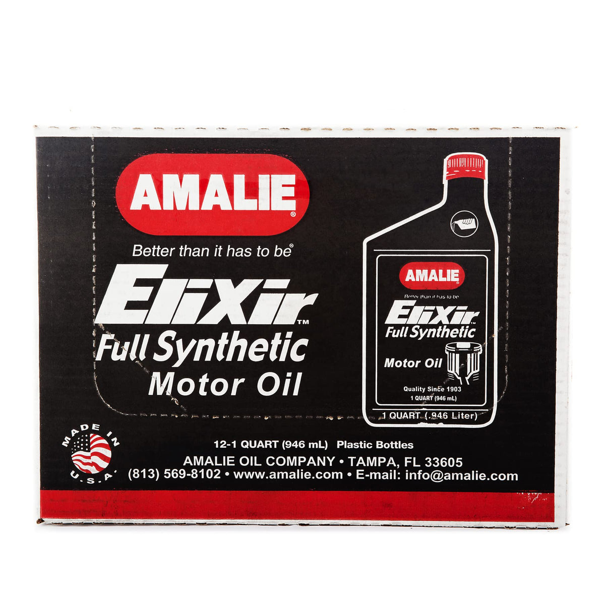 Full Synthetic 5W-30 Motor Oil 1 Quart Pack of 12 Z111
