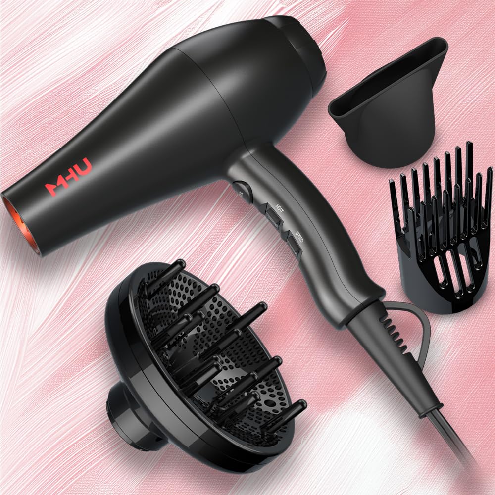 1875W Far Infrared Hair Dryer Black V22955