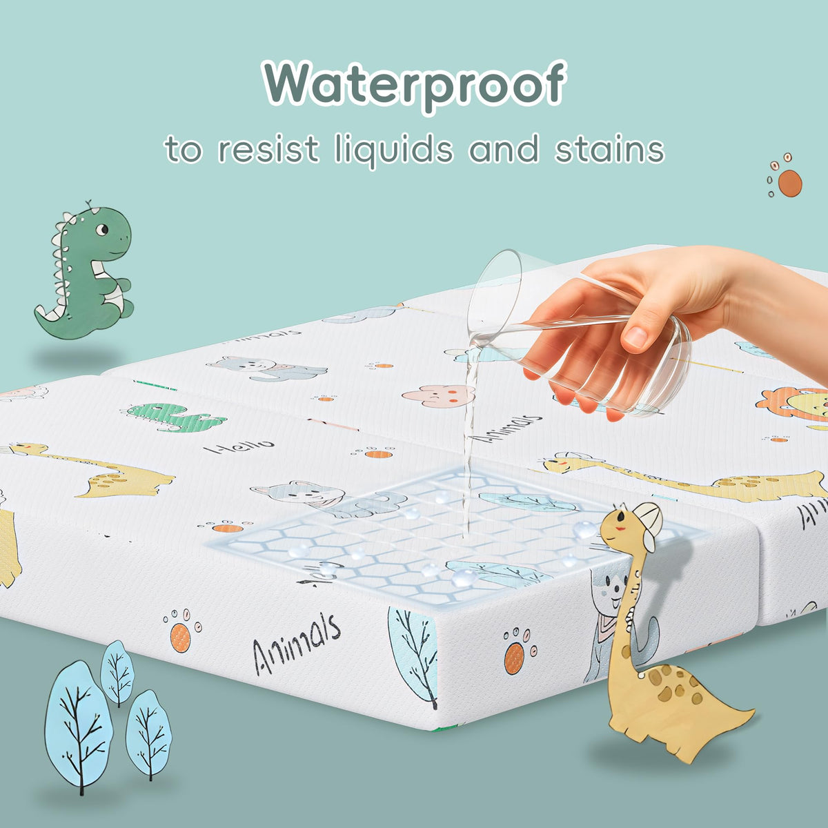 Trifold Pack and Play Mattress 38"x26" V88849