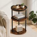Small Round 3-Tier Side Table E197