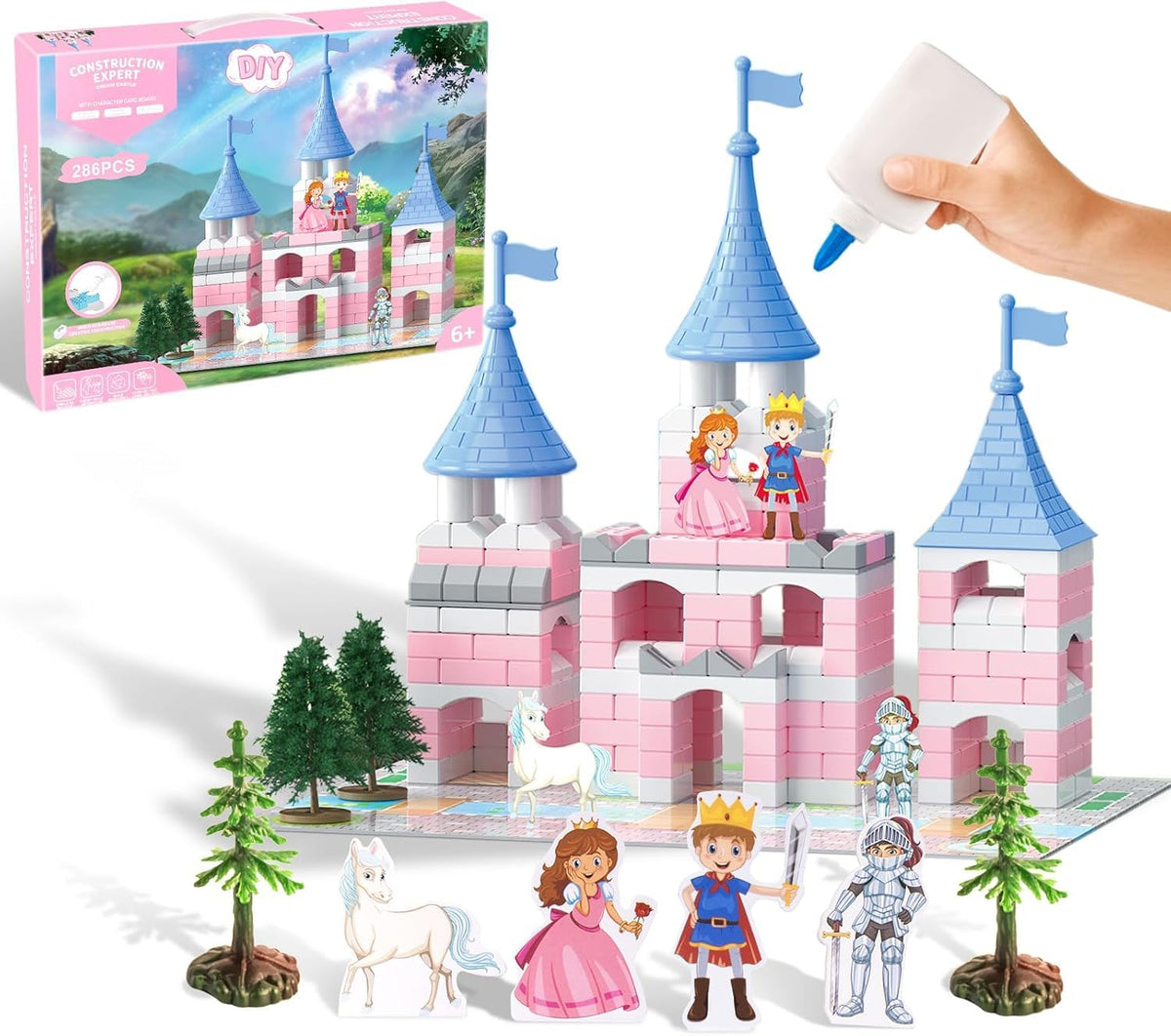 286 PCS Mini Brick Building Kit O53376