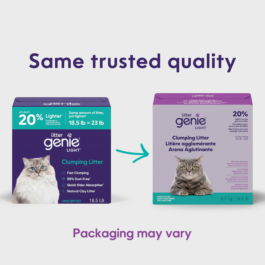 Light Clumping Cat Litter 18.5 lb Unscented Low Dust N311390