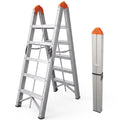 Aluminum Foldable 5-Step Ladder with Wide Anti-Slip Pedal P321