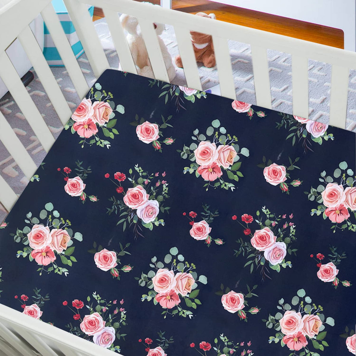 3 Pack Soft Crib Sheets 28'' X 52'' Microfiber S63920