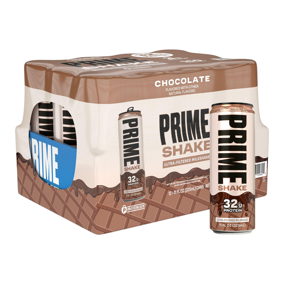 Chocolate 32g Protein Shake, Lactose Free, 11 fl oz, 12 Pack L87176