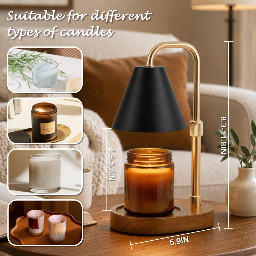 Candle Warmer Lamp Timer Height Adjustable U652954