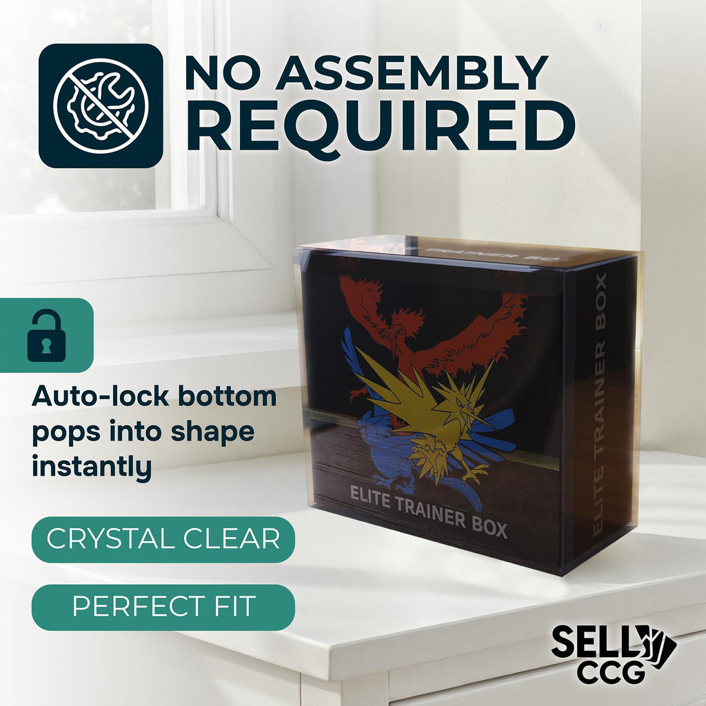 5 Pack Plastic Display Storage Case S7167