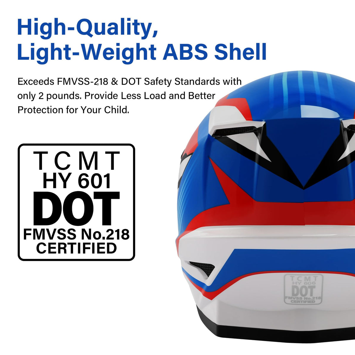 Youth Kids DOT Approved Full Face Motocross Helmet Y9524