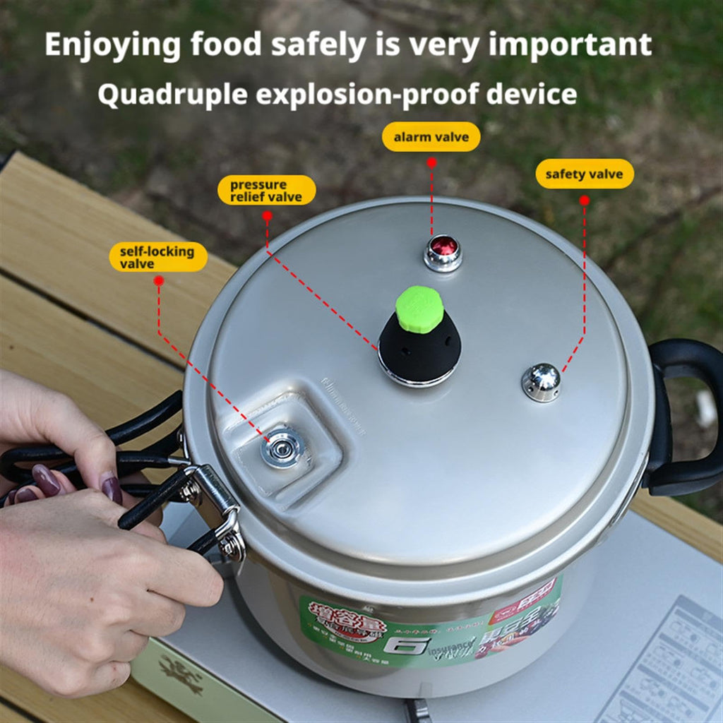 2L Aluminum Alloy Pressure Cooker S2482