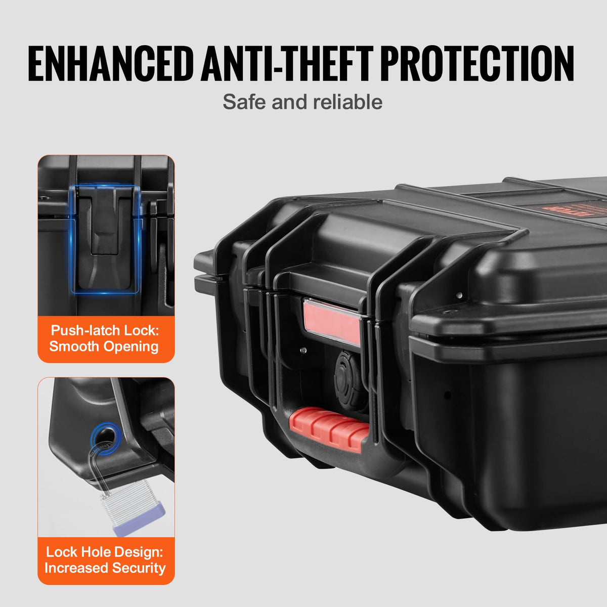 IP67 Waterproof Hard Case with Pre-cut Foam L774254