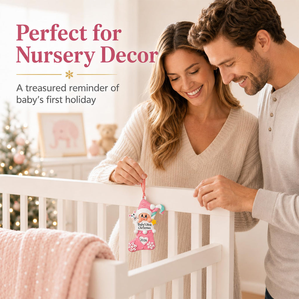 Baby's First Christmas Ornament 2026 I377