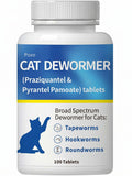 Broad Spectrum Dewormer Tablets for Cats and Kittens, 100 Tablets E6361