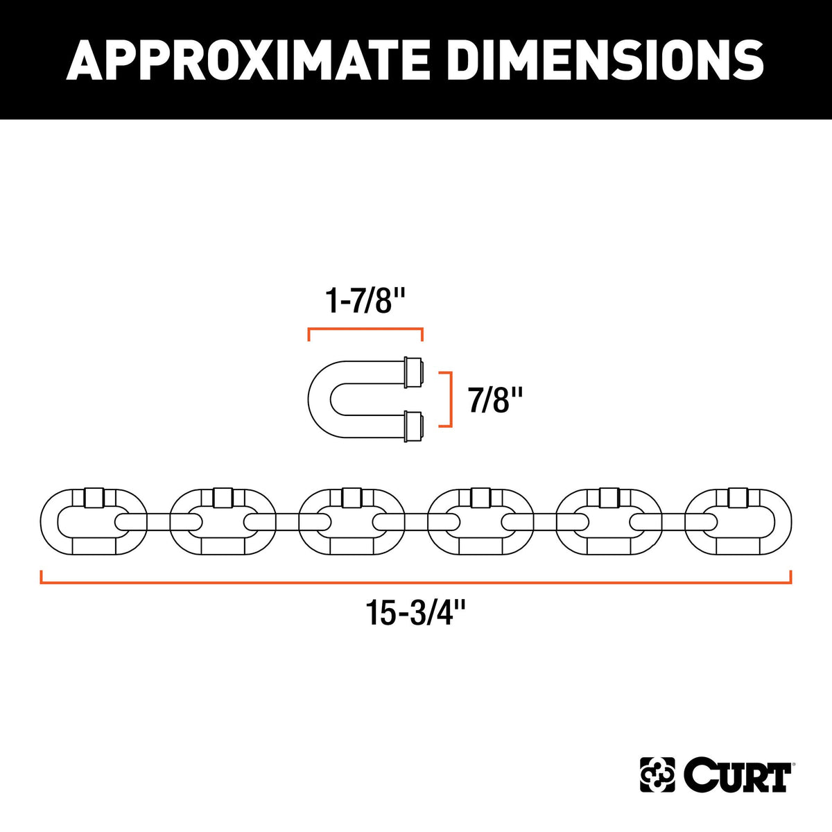 Replacement Weight Distribution Hitch Chain Kit N13304
