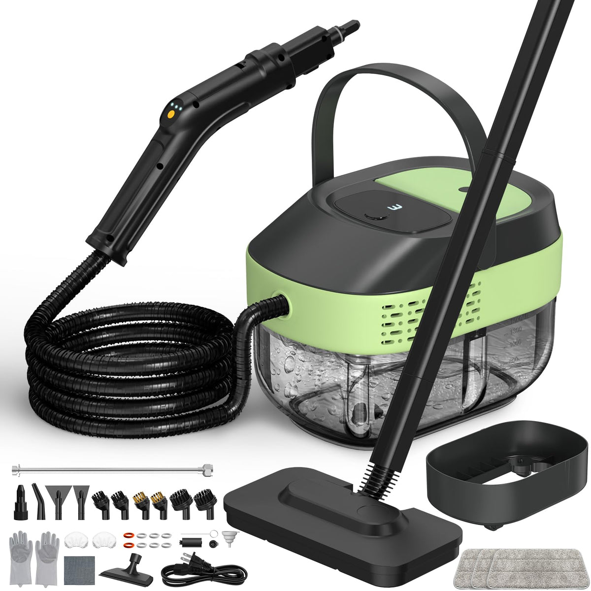 2500W Steam Mop Cleaner with 37 Accessories O7847