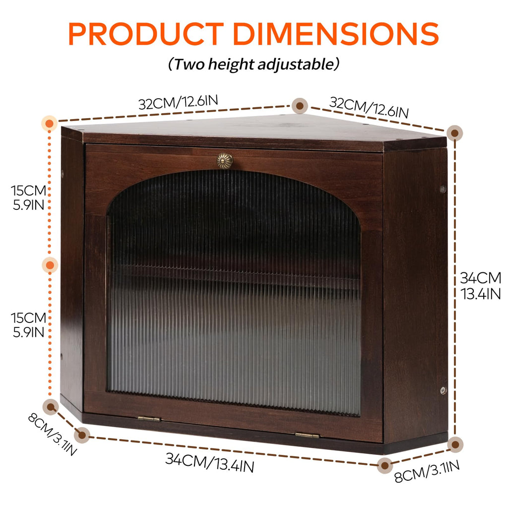 Wood Bread Box C469