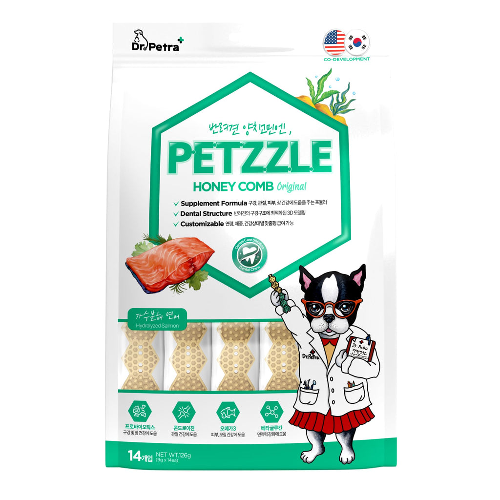 Hydrolyzed Salmon Flavor Dog Dental Chews, 14 Treats (4.45 oz.) W1299