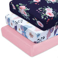 3 Pack Soft Crib Sheets 28'' X 52'' Microfiber S63920