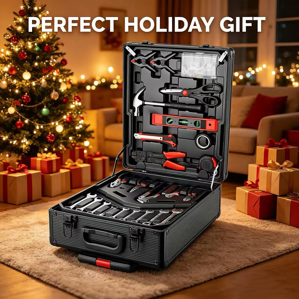 799pcs Aluminum Trolley Case Tool Set Silver J673