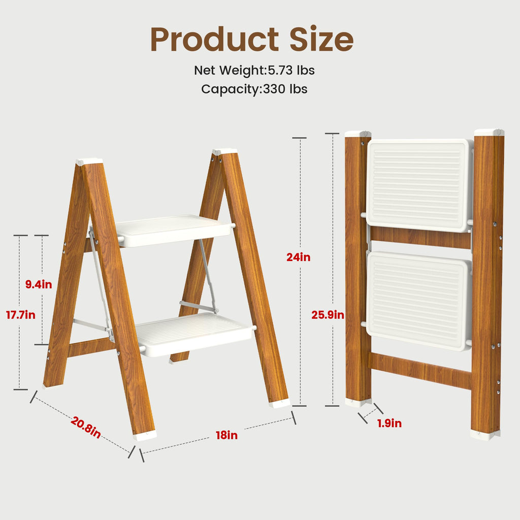 Aluminum 2 Step Ladder H192