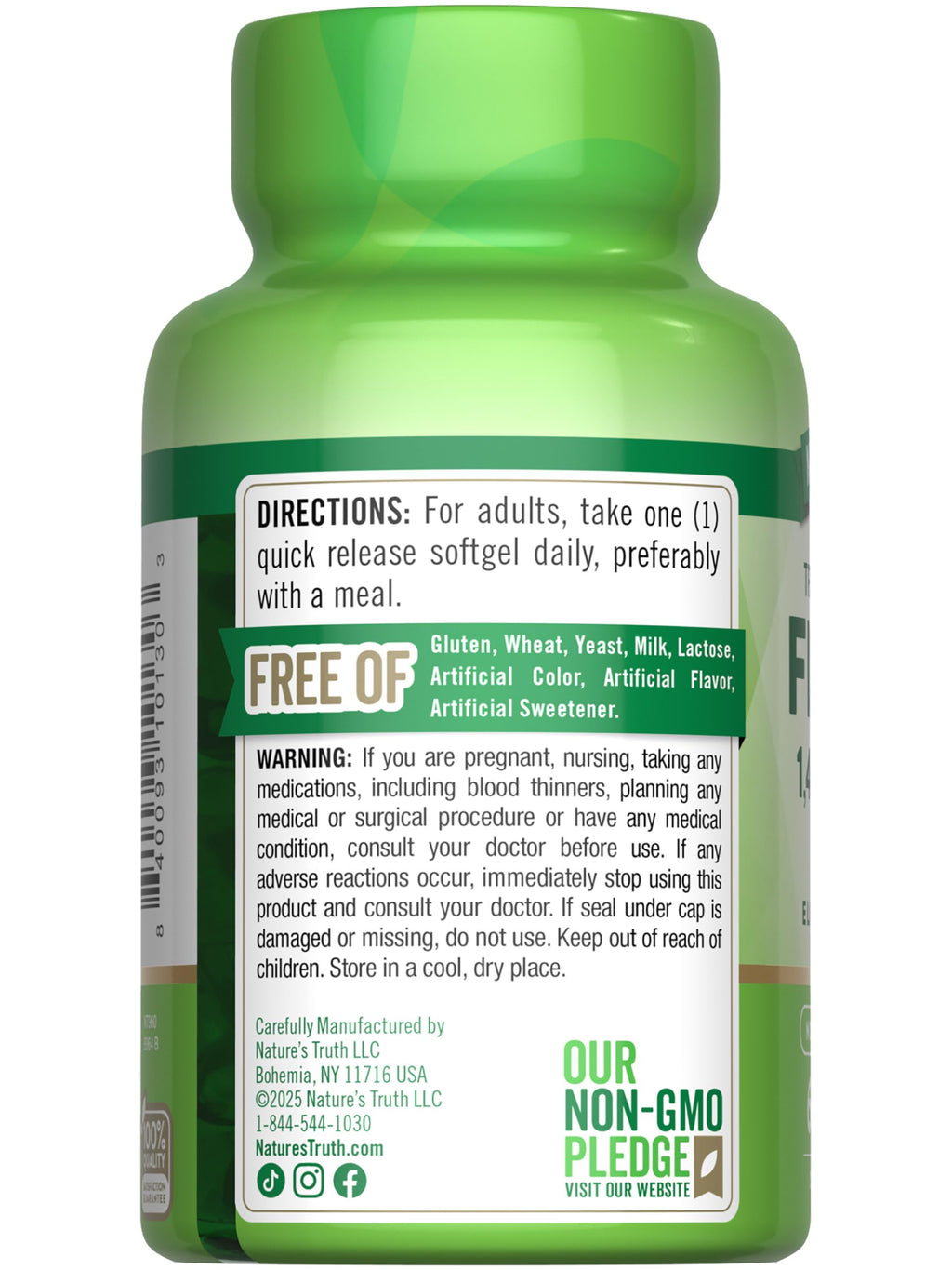 Triple Strength Fish Oil 1400 mg V167