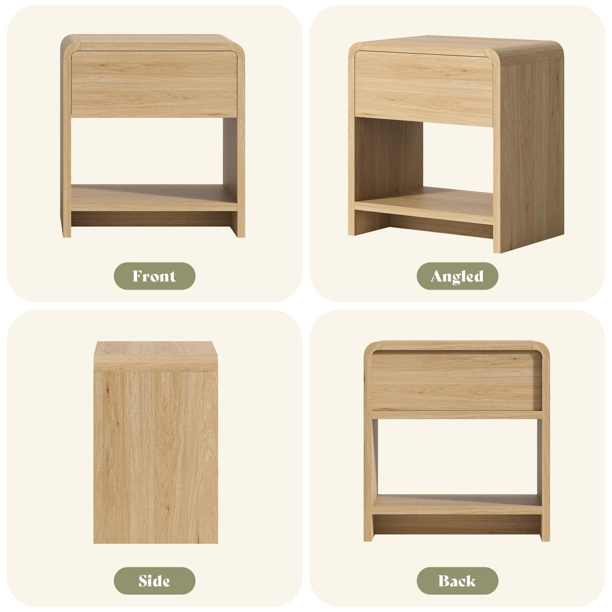 3-Piece Coffee Table Set with 2 End Tables U604673